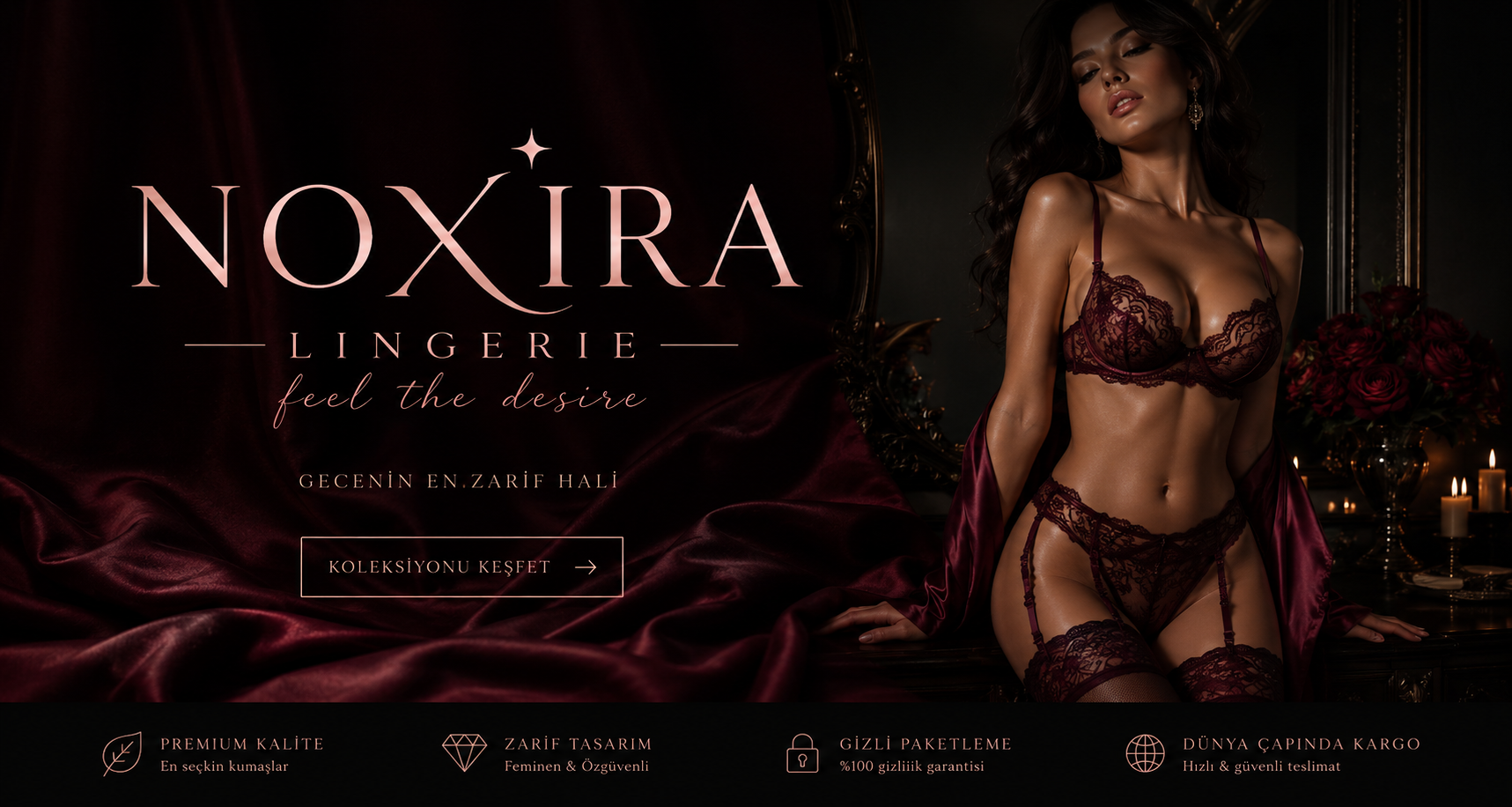 Noxira İç Giyim Kampanya Banner